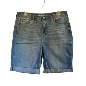 Sonoma denim Bermuda shorts size 12